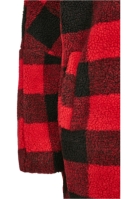 Jacheta Hooded Oversized Check Sherpa dama Urban Classics