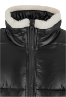 Jacheta Recycled Shiny Puffer Sherpa dama Urban Classics