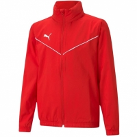 Jacheta Kurtka dla dzieci Puma teamRISE All Weather czerwona 657402 01