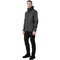 Jacheta Men's softshell 4F M043 dark gray 4FSS23TSOFM043 23S