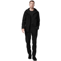 Jacheta Men's softshell 4F M043 deep black 4FSS23TSOFM043 20S