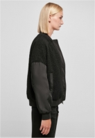 Jacheta Oversized Sherpa Mixed Bomber dama Urban Classics