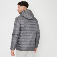 Jacheta Threadbare Matte Finish Padded Hooded