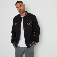 Jacheta Threadbare Varsity Bomber