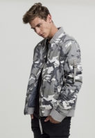 Jacheta Vintage Camo Cotton Bomber Urban Classics