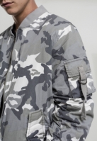 Jacheta Vintage Camo Cotton Bomber Urban Classics