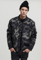 Jacheta Vintage Camo Cotton Bomber Urban Classics