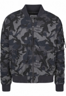 Jacheta Vintage Camo Cotton Bomber Urban Classics