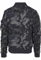 Jacheta Vintage Camo Cotton Bomber Urban Classics