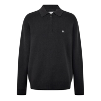 Jack Wills Collared Rib Zip Sn44