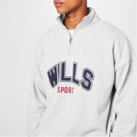 Jack Wills Graphic quarter Zip Sn51