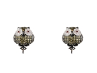 PENDING LANCASTER JLA-EAR-OWL-3 pentru Femei verde ip negru