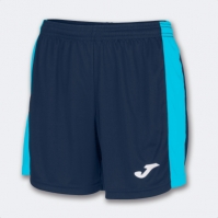 Maxi Short Dark Navy-fluor Turquoise Joma