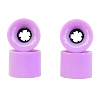 MICO WHEELS FOR PLASTIC SCRUBS 60x45mm 4pcs purple