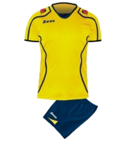 Kit volei FAUNO UOMO Zeus bleumarin galben