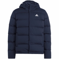 Kurtka meska adidas Helionic Hooded Down granatowa HG8750