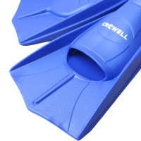 Crowell Pool Training Fins Blue JR