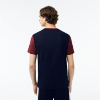 Tricou Lacoste Lacoste Col Bloc Sn34