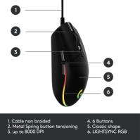 Logitech G203 Lightsync Gaming Mouse