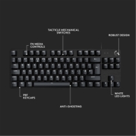 Logitech G413 TKL SE Keyboard - Black