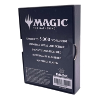 Magic the Gathering MTG Silver Plated Ajani Goldmane Metal Collectible