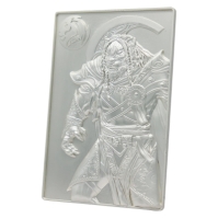 Magic the Gathering MTG Silver Plated Ajani Goldmane Metal Collectible