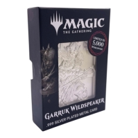 Magic the Gathering MTG Silver Plated Garruk Metal Collectible