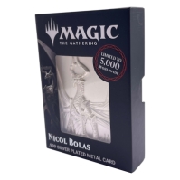 Magic the Gathering MTG Silver Plated Nicol Bolas Metal Collectible