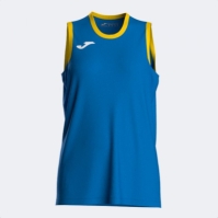 Camasa Cancha Sleeveless Royal Blue Yellow Joma