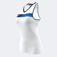 Camasa Court Sleeveless White Royal Navy Joma