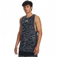 Minge Baschet Under Armour Armour Ua Baseline Printed Tank Short barbat