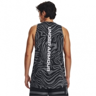 Minge Baschet Under Armour Armour Ua Baseline Printed Tank Short barbat