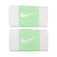 Frotki on the wrist Nike Sweosh Doublewide Wristbands 2 pcs. Bia O-green n0001586117os