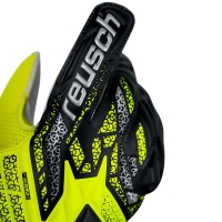 Manusa Portar Reusch Attrakt Solid Yellow-Black 5572515 2014 copil