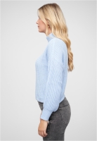 Pullover mit Stehrollkragen und V-Ausschnitt Cloud5ive