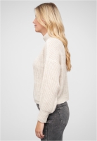 Pullover mit Stehrollkragen und V-Ausschnitt Cloud5ive