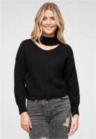 Pullover mit Stehrollkragen und V-Ausschnitt Cloud5ive