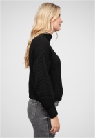 Pullover mit Stehrollkragen und V-Ausschnitt Cloud5ive