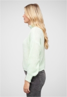 Pullover mit Stehrollkragen und V-Ausschnitt Cloud5ive