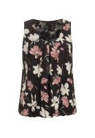 Top mit Blumen Print und Spitze hinten Cloud5ive