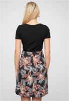 Camasa T--Kleid 2-Tone mit Palmenprint