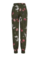 Viskose Hose mit Bndchen 2-Pockets Floraler Print Cloud5ive