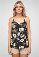 Viskose Tr䧥r Top mit Tropical Print Cloud5ive