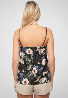 Viskose Tr䧥r Top mit Tropical Print Cloud5ive