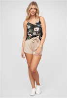 Viskose Tr䧥r Top mit Tropical Print Cloud5ive