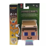 Minecraft Minecraft Flippin Figs Steve in Iron Armor Action Figure