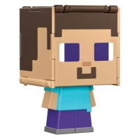 Minecraft Minecraft Flippin Figs Steve in Iron Armor Action Figure