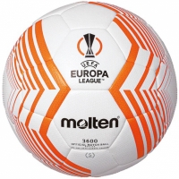 Minge Fotbal Molten UEFA Europa League white/orange F5U3600-23