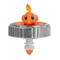 Pokemon Charmander Battle Spinner Pack - Battle Spinner with Poke Ball Spinner Launcher