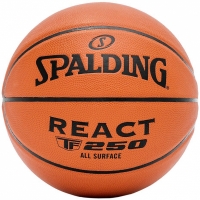 Piłka koszykowa Spalding React TF-250 rozm. 6 brązowa 76802Z